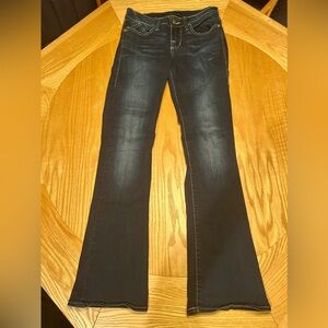 Rock & Republic Dark Blue Flare Jeans- size 6